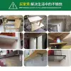 Stainless steel Angle code, 90-degree right-angle thickened triangular Angle iron layer plate support, furniture reinforcement, wooden board connection and fixing parts Application Scenario